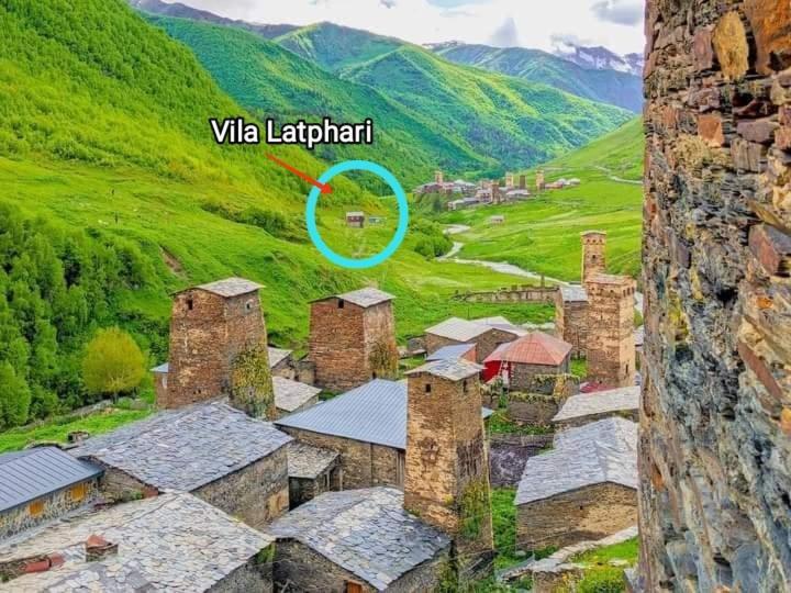 Vila Latphari In Ushguli Eksteriør bilde